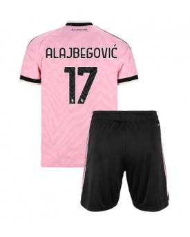 Juventus Kerim Alajbegovic #17 Maglia Gara Trasferta Repliche 2026-27 Bambino Maniche Corte Juventus Kerim Alajbegovic #17 Maglia Gara Trasferta Repliche 2026-27 Bambino Maniche Corte